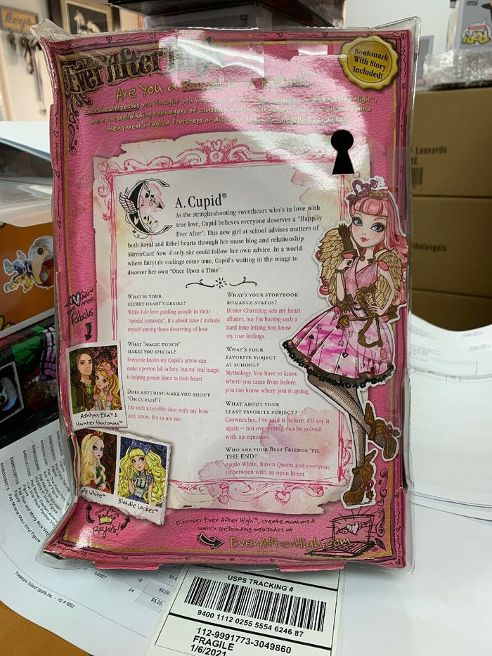 Ever After High CA Cupid Doll First Edition NRFB Daughter If Eros New 2013