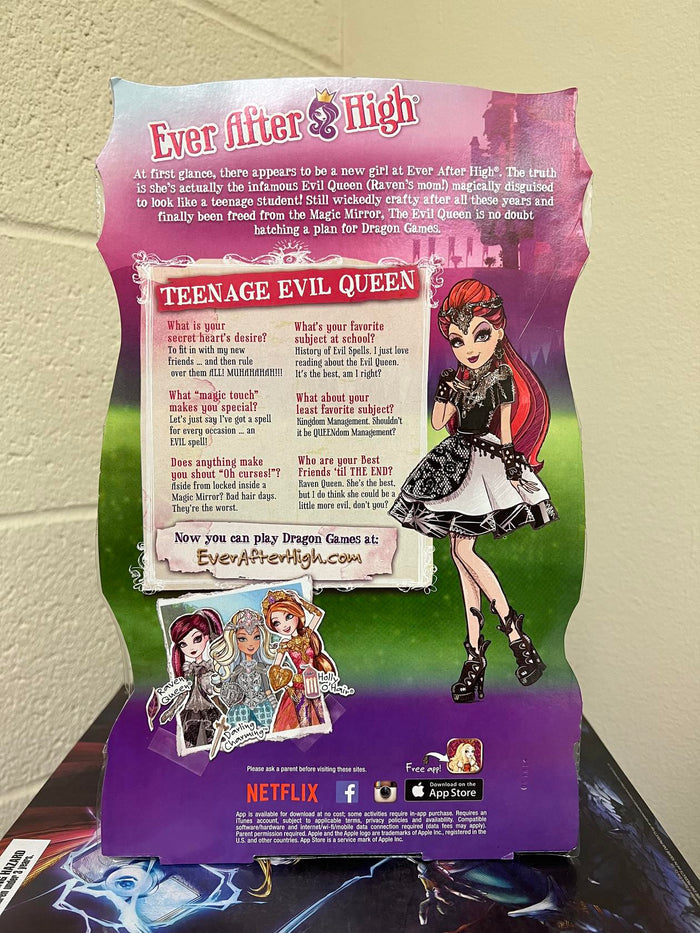 Ever After High Dragon Games TEENAGE EVIL QUEEN Doll Special Edition  NEW