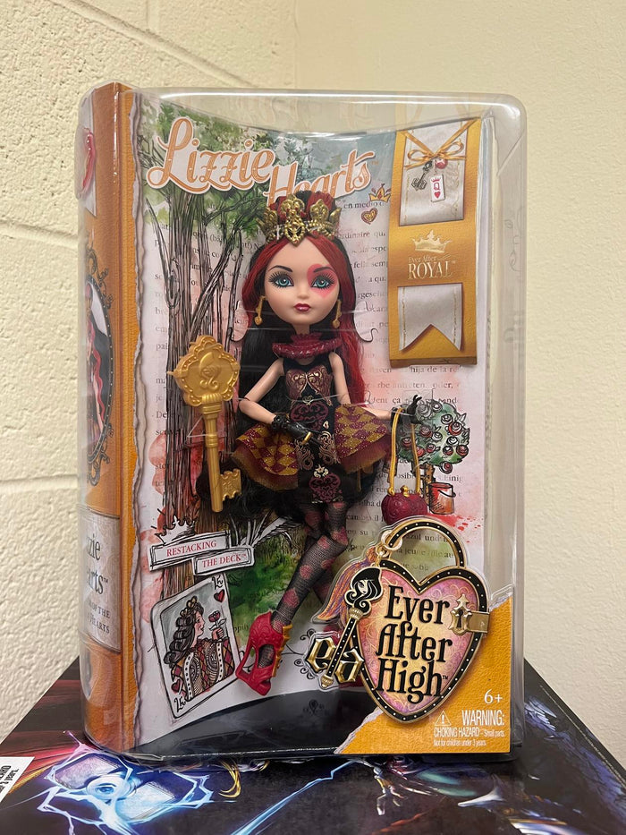 Ever After High LIZZIE HEARTS Ever After ROYAL Doll ORIGINAL RELEASE