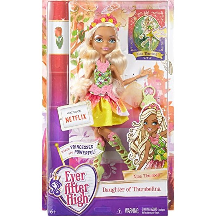 Ever After High Nina Thumbell Doll Daughter Of Thumbelina