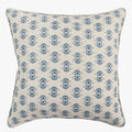 Fiore Tahoe Pillow Cover - Blue Block Print Walter G