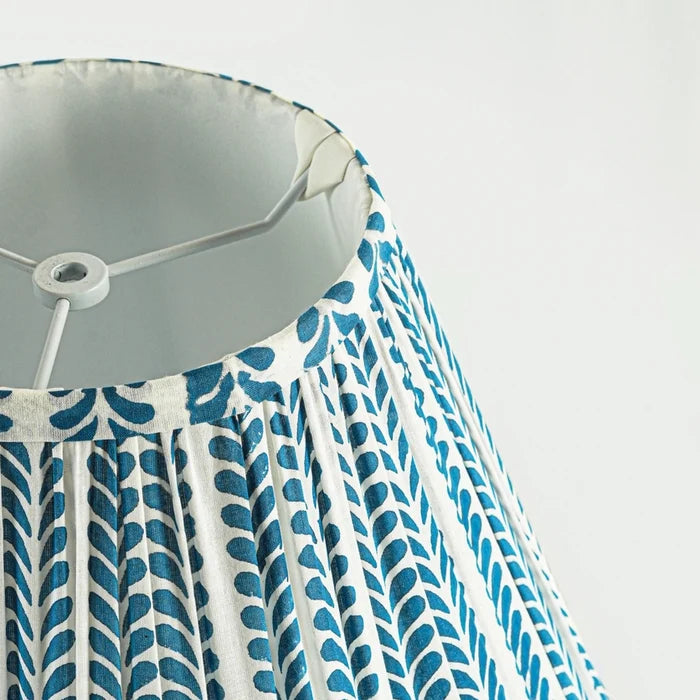 Flourish Gathered Lamp Shade closeup