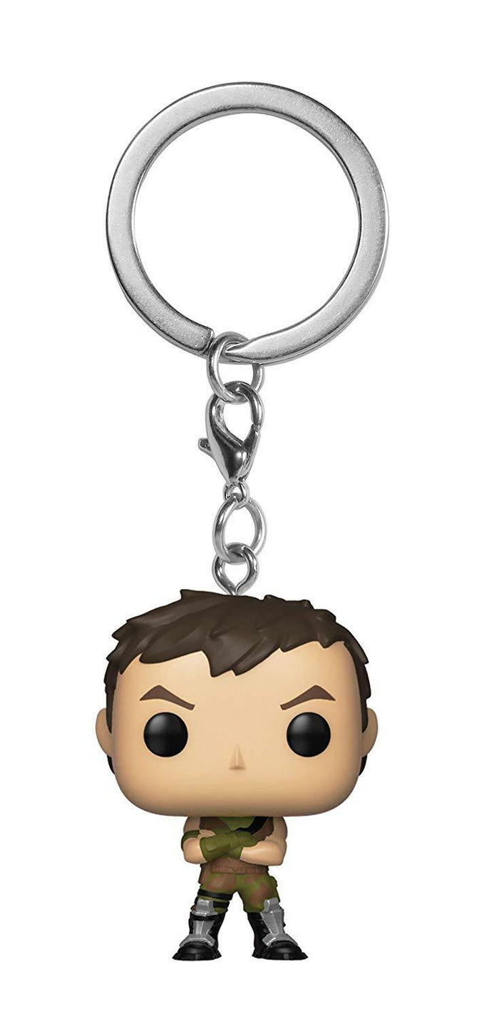 Fortnite Highrise Assault Trooper Pocket Pop! Keychain Vinyl Figure