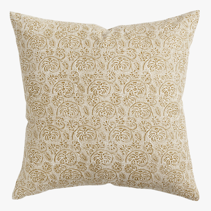 Fossano Saffron Pillow Cover