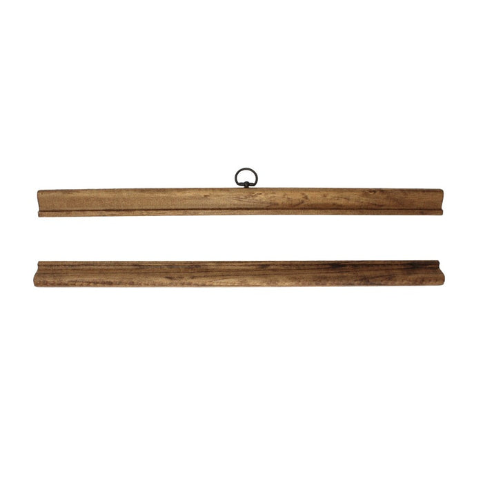 Frameless Wood Art Hangers