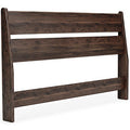 Full Panel Headboard Calverson Mocha