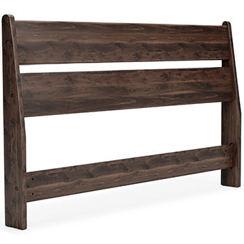 Full Panel Headboard Calverson Mocha