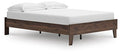 Full Platform Bed Calverson Mocha