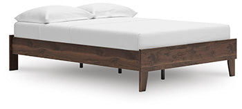 Full Platform Bed Calverson Mocha