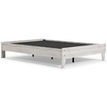 Full Platform Bed Shawburn Whitewash