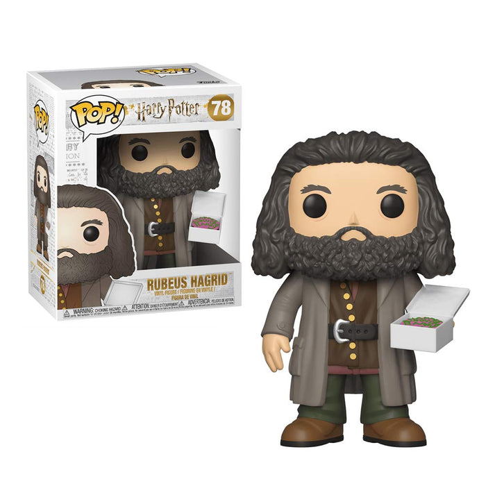 Funko 35508 Pop! Harry Potter: Hagrid with Cake 6", Standard, Multicolor