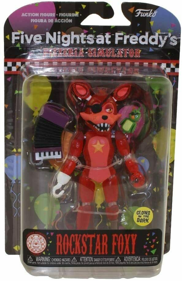 Funko Five Nights at Freddy's Pizzeria Simulator: Rockstar Foxy (Glow) #45638