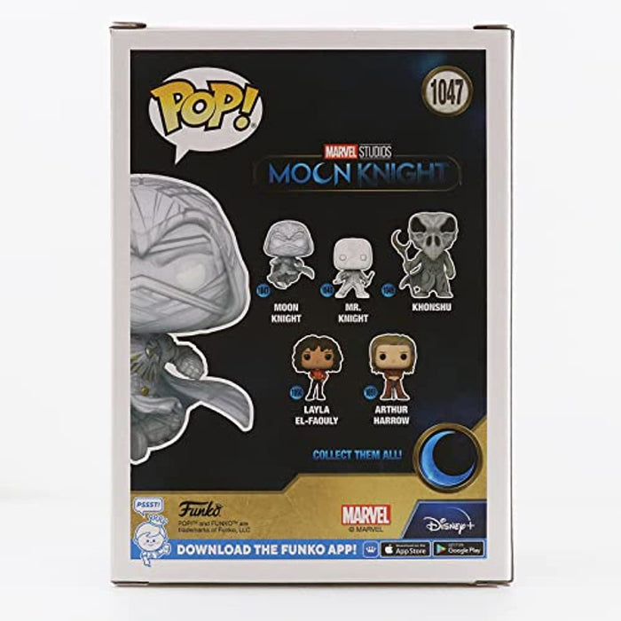 Funko Pop!- Television - Moon Knight - Moon Knight Glow-in-The-Dark w/ Protector