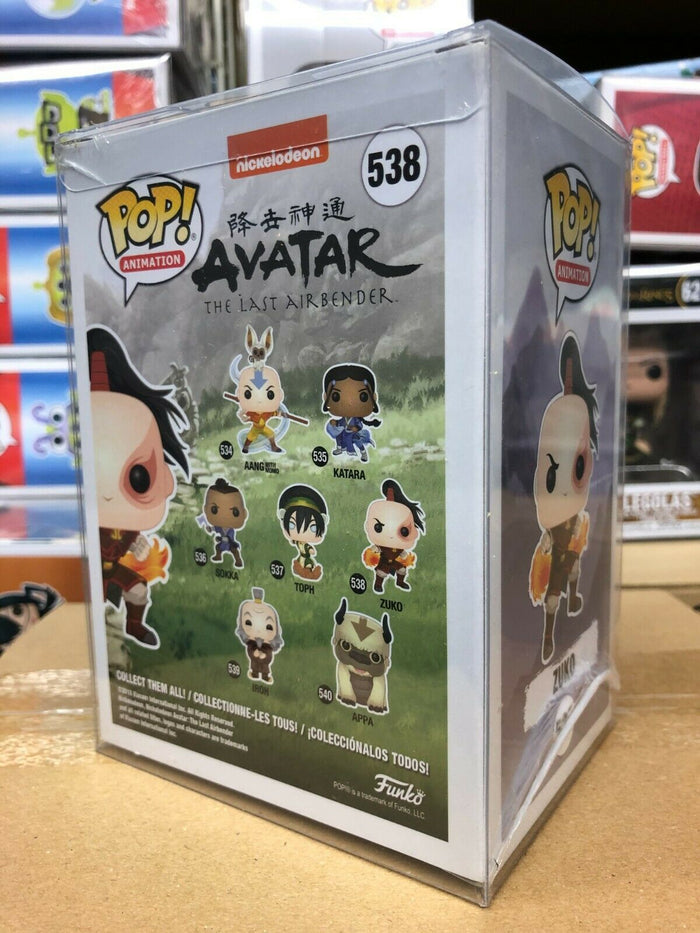 Funko POP! Animation: Avatar The Last Airbender ZUKO Chase w/ Protector MINT