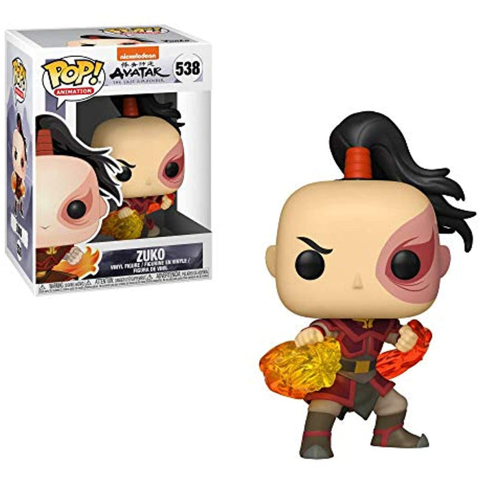 Funko POP! Animation: Avatar the last Airbender ZUKO Figure #538 w/ Protector