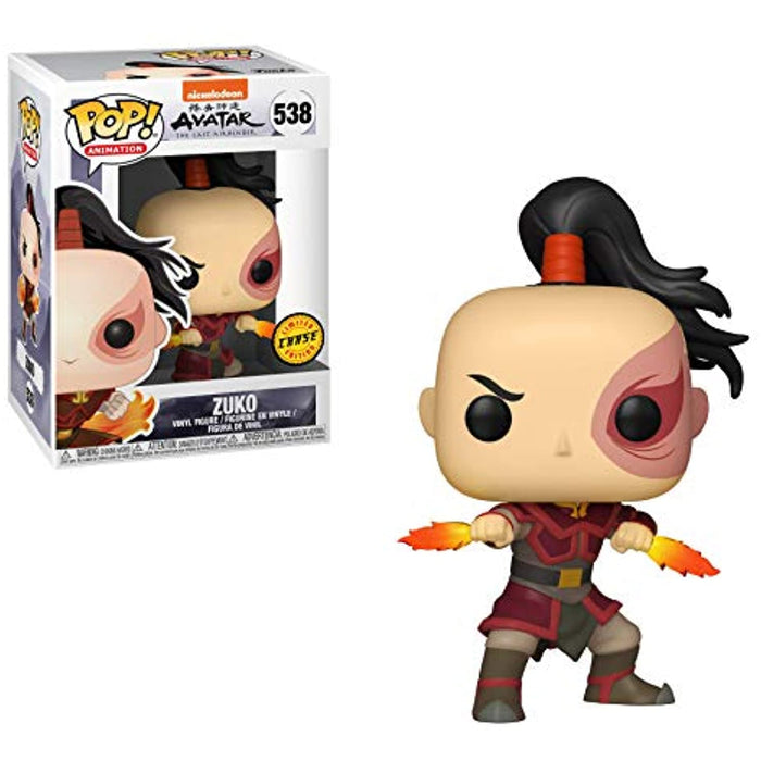 Funko POP! Animation: Avatar the last Airbender ZUKO Figure #538 w/ Protector