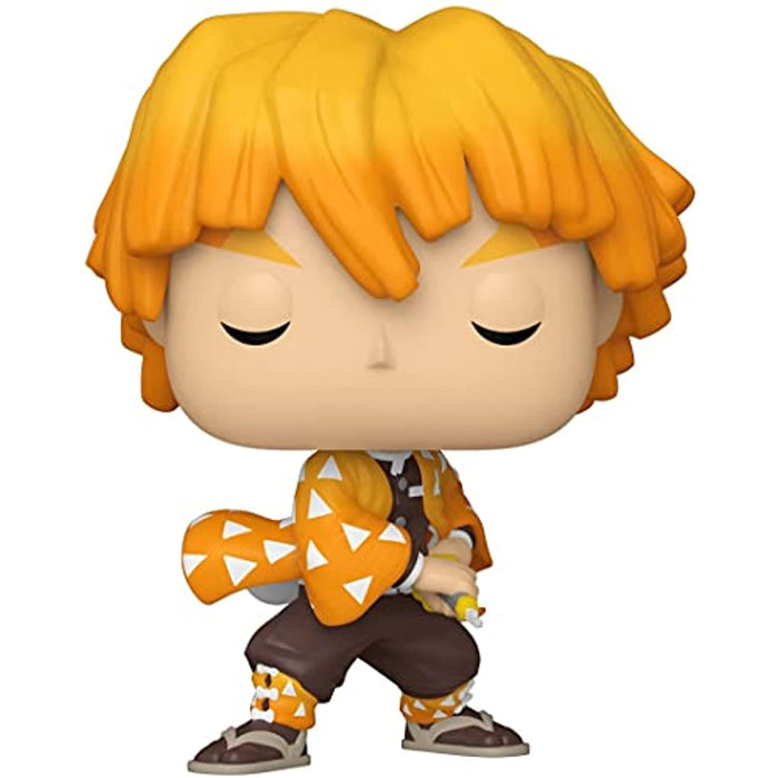 Funko POP! Animation: Demon Slayer ZENITSU AGATSUMA Figure #869 w/ Protector