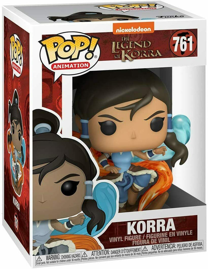 Funko POP! Animation: Legend of Korra KORRA Figure #761 w/ Protector