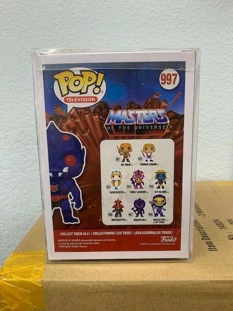Funko POP! Animation: Masters of the Universe - Webstor w/Protector
