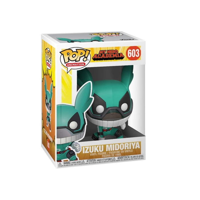Funko POP! Animation: My Hero Academia DEKU with Helmet Figure #603 w/ Protector