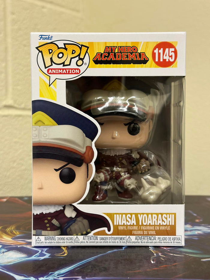 Funko POP! Animation: My Hero Academia INASA YOARASHI Figure #1145 w/ Protector
