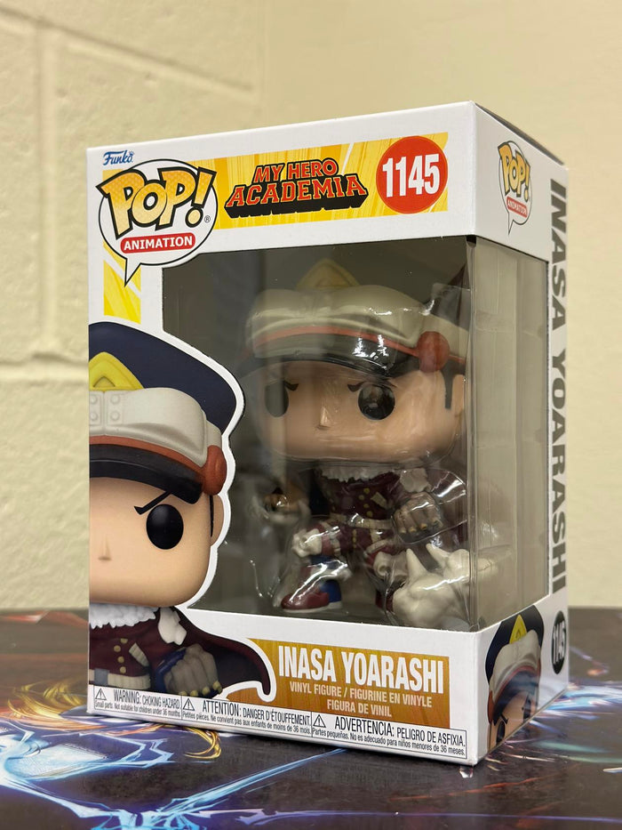 Funko POP! Animation: My Hero Academia INASA YOARASHI Figure #1145 w/ Protector