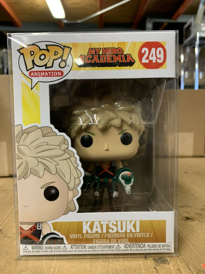 Funko POP! Animation: My Hero Academia KATSUKI Figure #249 w/ Protector