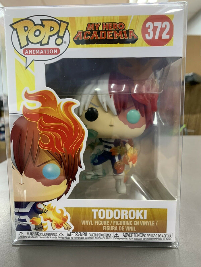 Funko POP! Animation: My Hero Academia TODOROKI Figure w/Protector