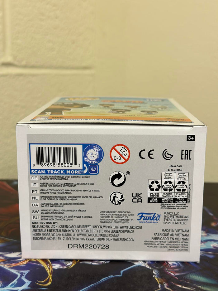 Funko POP! Animation: Naruto MIGHT GUY Figure #1195 w/ Protector