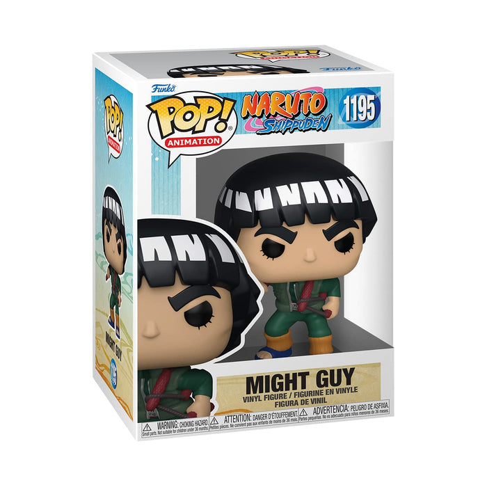 Funko POP! Animation: Naruto MIGHT GUY Figure #1195 w/ Protector
