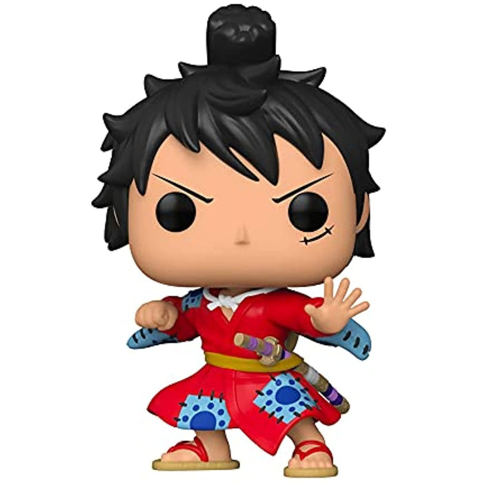 Funko POP! Animation: One Piece LUFFY in Kimono Figure #921 w/ Protector