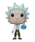 Funko Pop! Animation: Rick and Morty - Rick with Crystal Skull w/ Protector