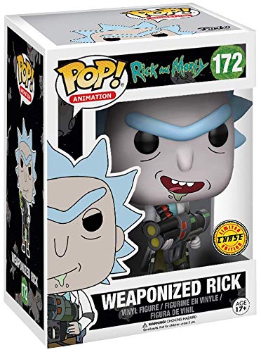 Funko POP Animation Rick and Morty Weaponized Rick (Styles May Vary) Action Figure