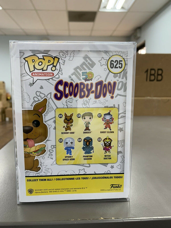 Funko POP! Animation SCOOBY-DOO with Sandwich Figure #625 w/ Protector