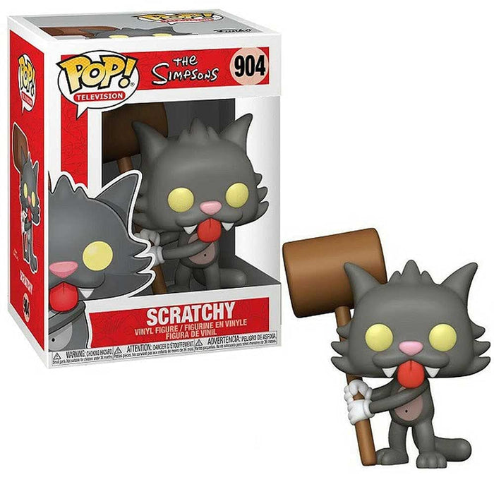 Funko Pop! Animation: Simpsons - Scratchy Figure w/ Protector