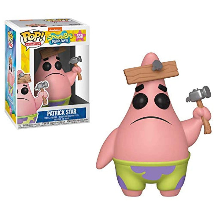 Funko Pop! Animation: Spongebob Squarepants - Patrick with Board w/Protector