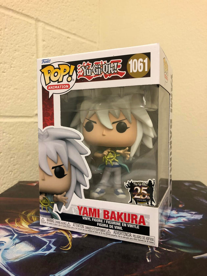 Funko POP ! Animation: Yu-Gi-Oh! YAMI BAKURA Figure #1061 w/ Protector