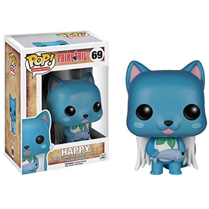 Funko POP! Anime: Fairy Tail HAPPY Figure #69 w/ Protector
