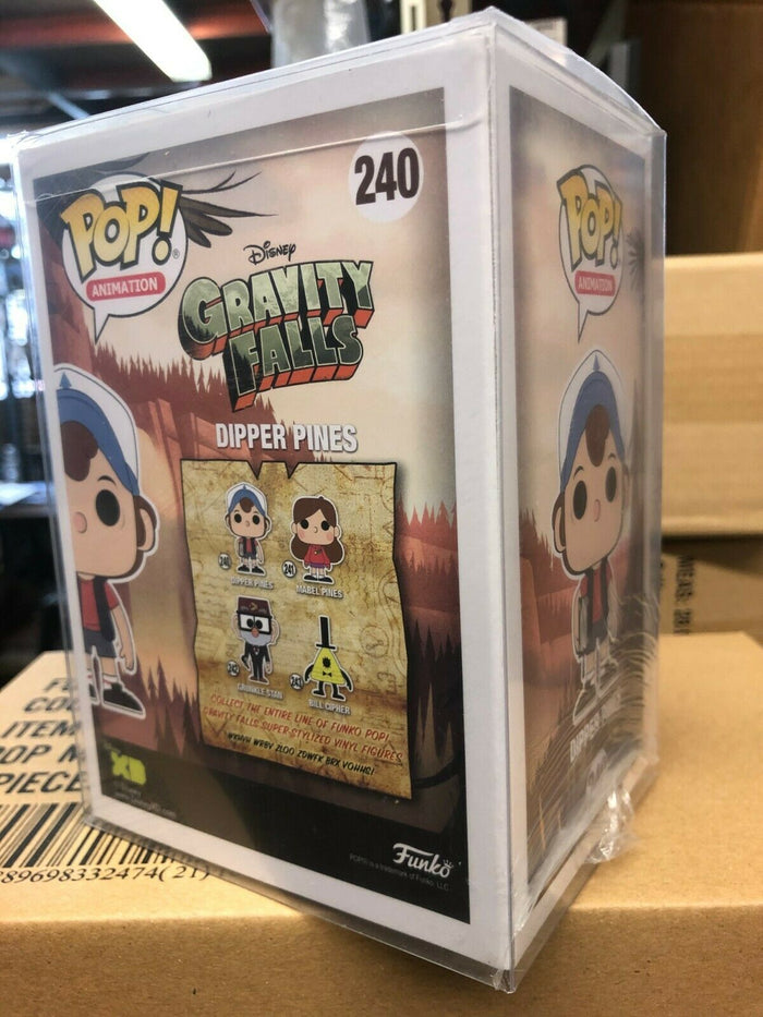 Funko POP! Anime: Gravity Falls DIPPER Limited Glow CHASE #240 w/ Protector