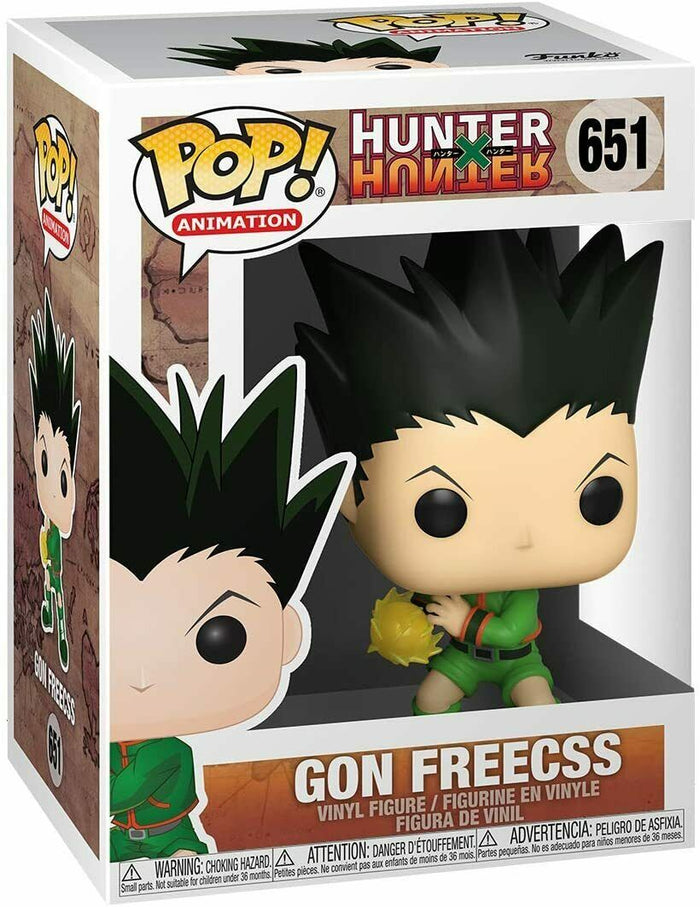 Funko POP! Anime: Hunter X Hunter GON FREECS JAJANK Figure #651 w/ Protector