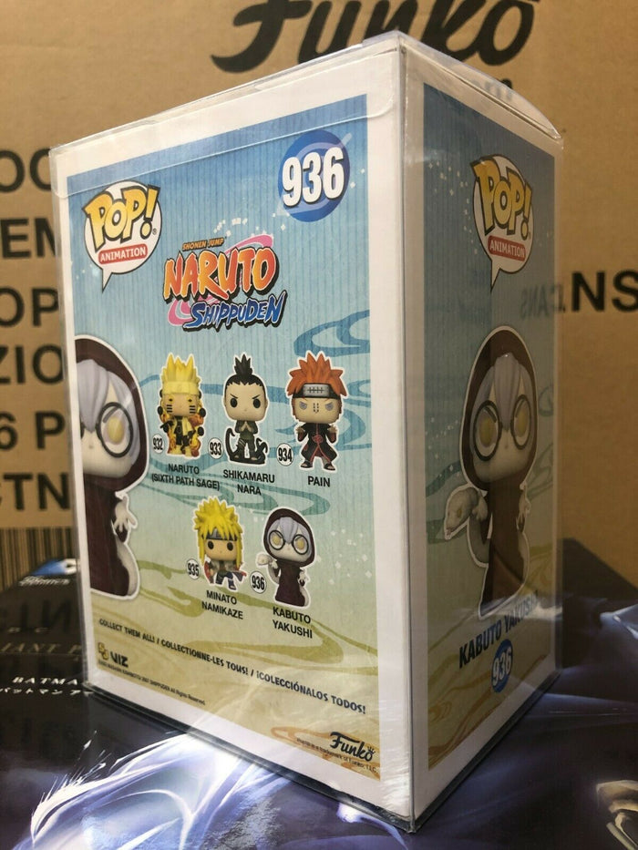 Funko POP! Anime: Naruto KABUTO YAKUSHI Figure #936 w/ Protector IN STOCK