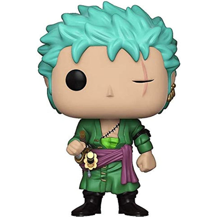 Funko POP! Anime: One Piece RORONOA. ZORO Figure #327 w/ Protector