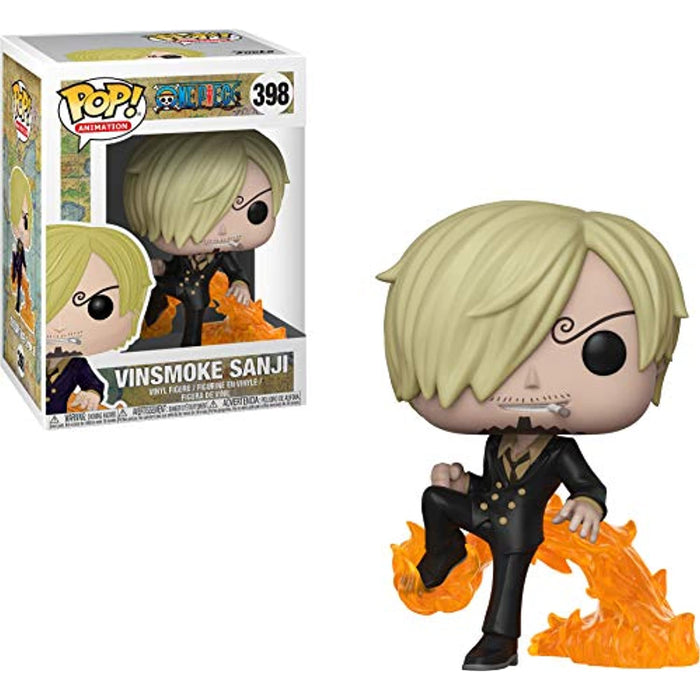 Funko POP! Anime: One Piece SANJI Figure #398 w/ Protector