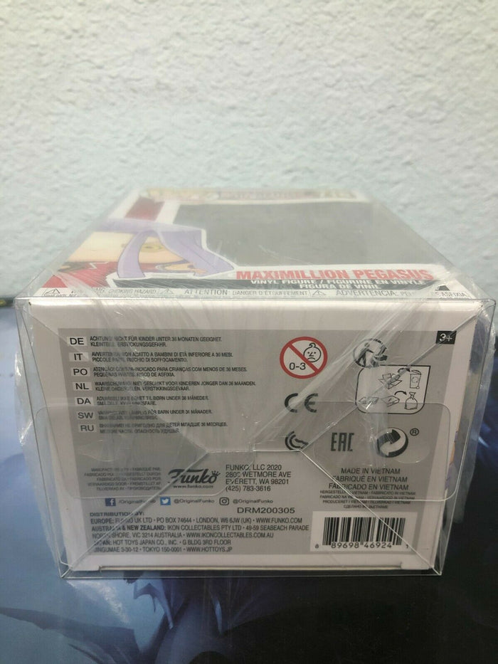 Funko POP! Anime: Yu-Gi-Oh! MAXIMILLION PEGASUS Figure #716 w/Protector