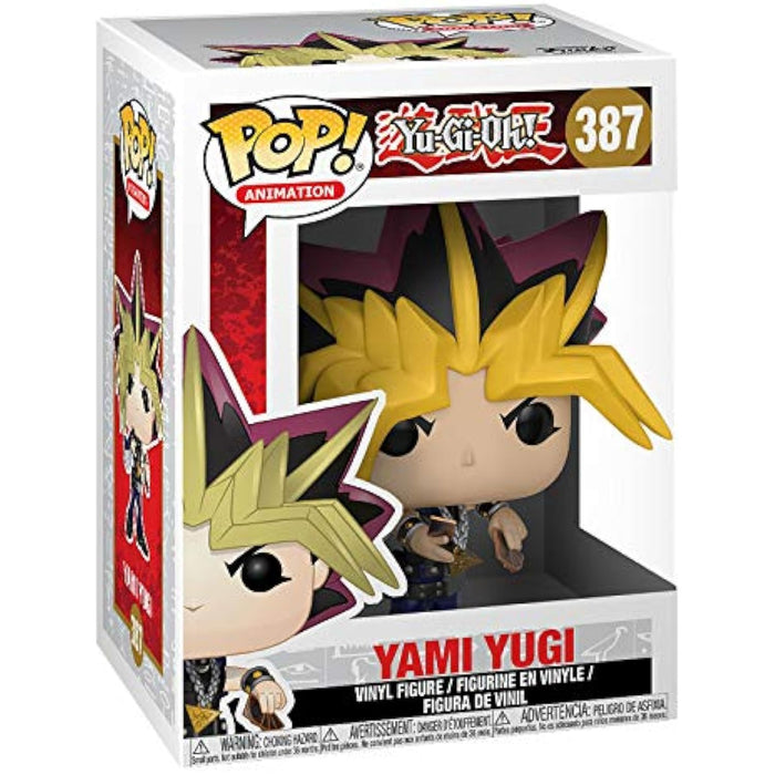 Funko POP! Anime: Yu-Gi-Oh! YAMI YUGI Figure #387 w/ Protector