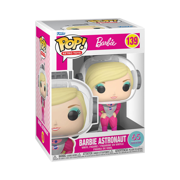 Funko Pop! Barbie 65th Anniversary Barbie Astronaut #139 With Protector