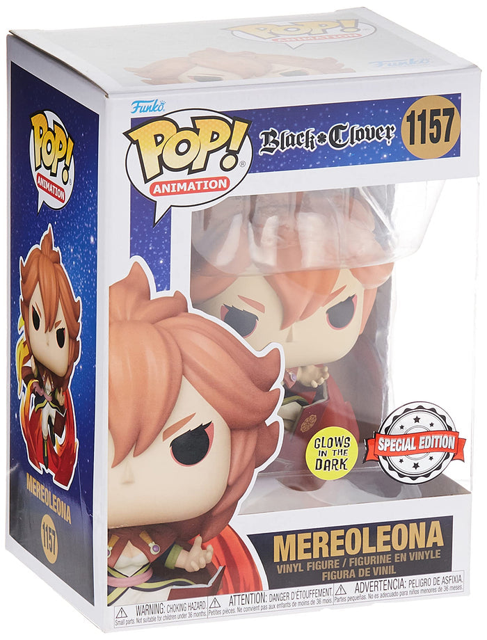 Funko Pop! Black Clover Mereoleona Exclusive 1157 w/ Protector