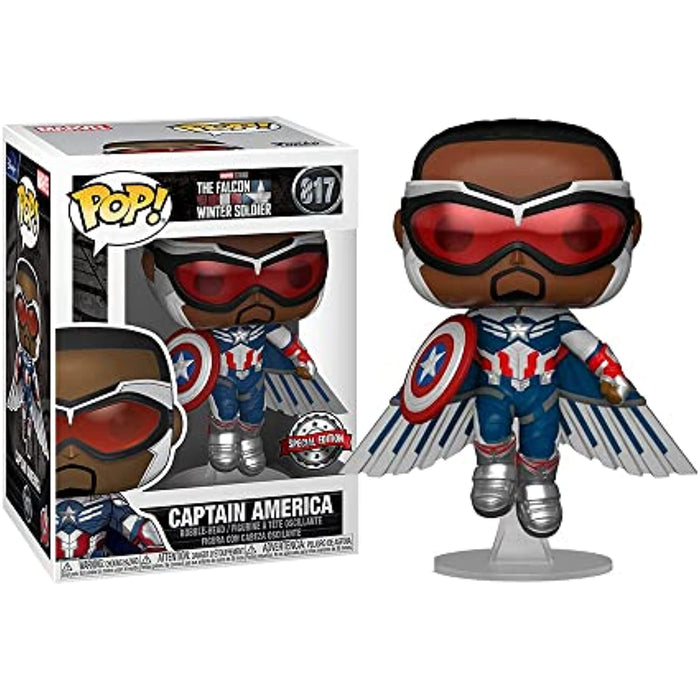 FUNKO POP Captain America The Falcon Winter Soldier Marvel 817