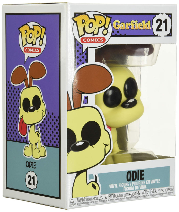 Funko Pop! Comics: Garfield - Odie Figure w/ Protector