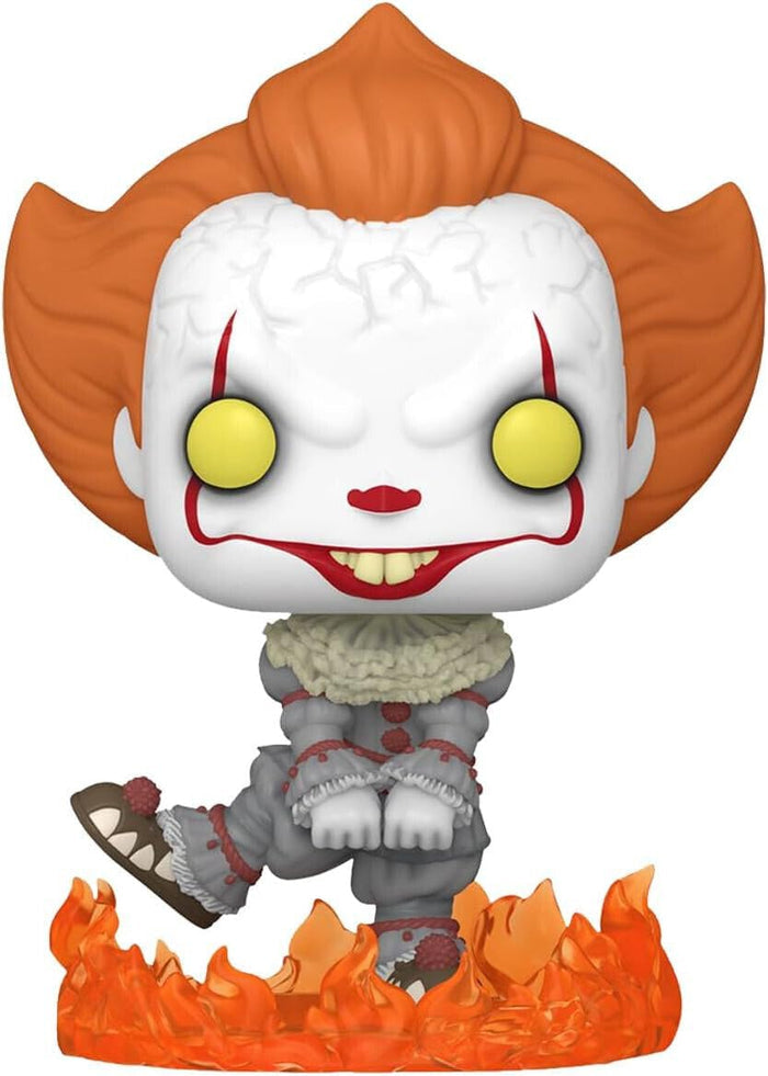 Funko POP Dancing Pennywise (It) Specialty Exclusive Glow in The Dark Chase with POP Protector